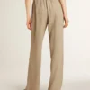 Pantalon de jogging pour femme couleur travertin