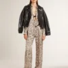 Pantalon de jogging pour femme à imprimé floral