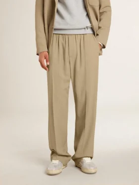 Pantalon de jogging pour homme couleur travertin