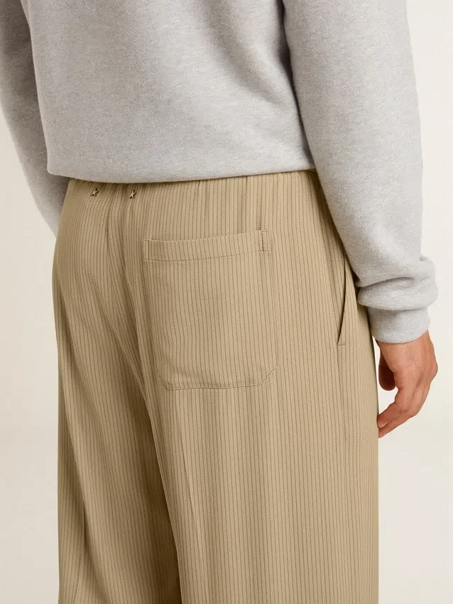 Pantalon de jogging pour homme couleur travertin