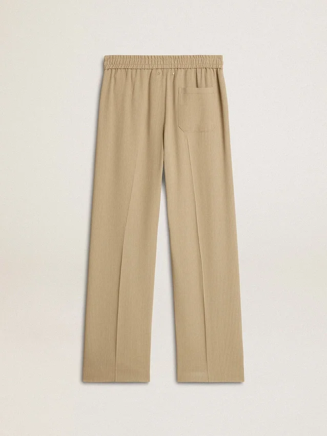 Pantalon de jogging pour homme couleur travertin