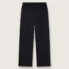 Pantalon de jogging pour homme en laine noire