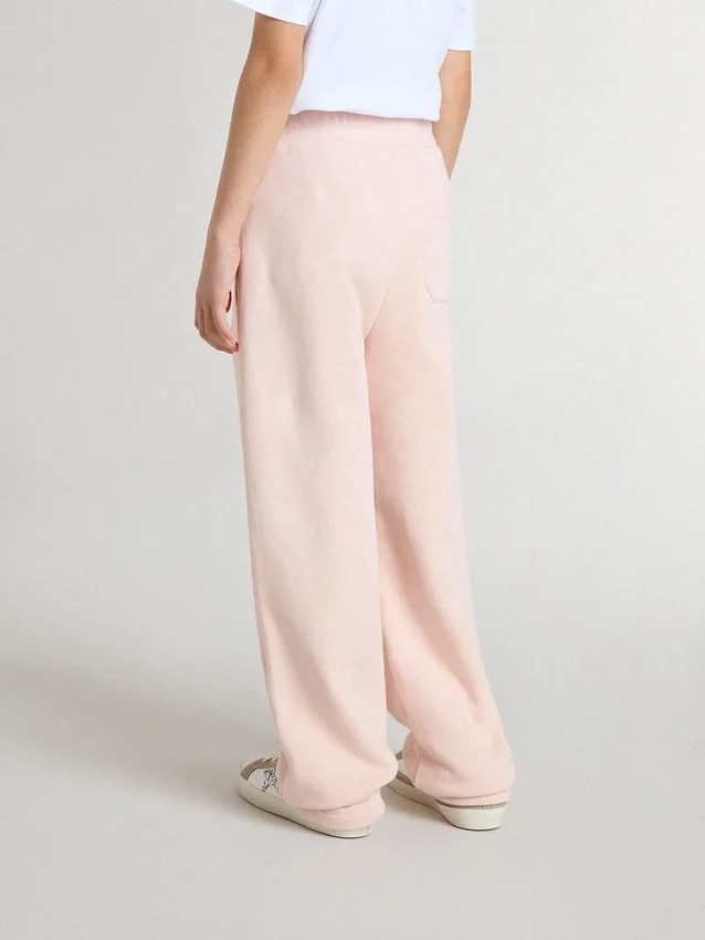 Pantalon de jogging rose imprimé pour filles
