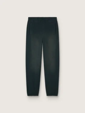 Pantalon de jogging unisexe noir délavé