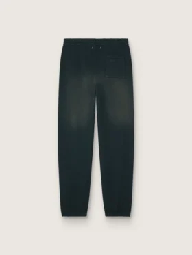 Pantalon de jogging unisexe noir délavé
