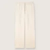 Pantalon de survêtement unisexe Star en molleton blanc vintage
