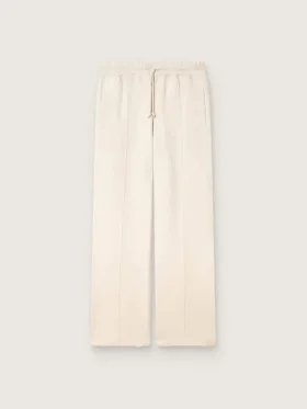 Pantalon de survêtement unisexe Star en molleton blanc vintage