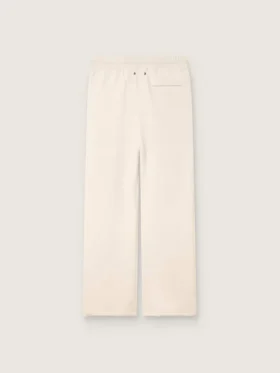 Pantalon de survêtement unisexe Star en molleton blanc vintage