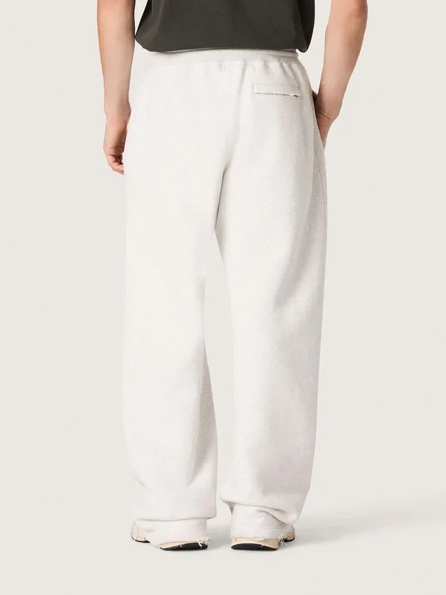 Pantalon de survêtement unisexe « Star » en molleton gris chiné
