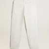 Pantalon en denim blanc pour homme