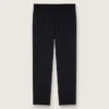 Pantalon en gabardine de laine noire pour homme