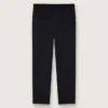 Pantalon en gabardine de laine noire pour homme