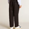 Pantalon en laine bleu foncé pour garçons
