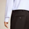 Pantalon en laine bleu foncé pour garçons