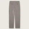 Pantalon slim pour homme à carreaux Prince de Galles gris
