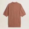 Polo pour homme couleur brique avec logo brodé.