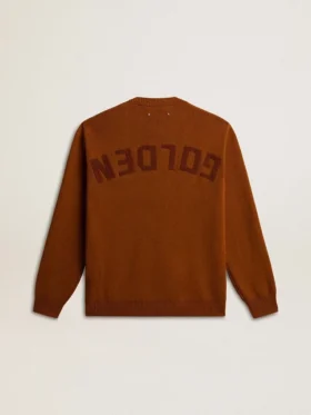 Pull à col rond pour homme avec logo dans le dos