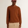 Pull à col rond pour homme avec logo dans le dos