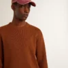 Pull à col rond pour homme avec logo dans le dos