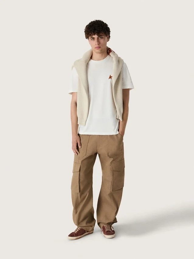 Chemise homme avec imprimé dans le dos
