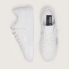 Purestar pour femme en cuir blanc avec étoile en cristal Swarovski argenté