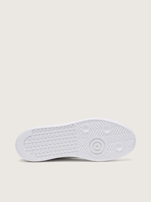 Purestar pour femme en cuir blanc avec étoile en cristal Swarovski argenté