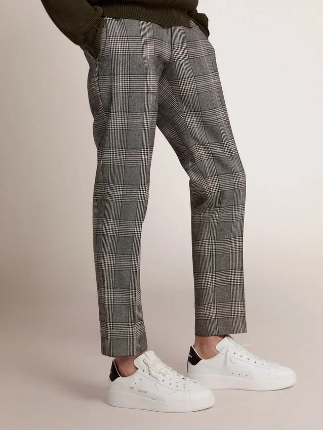 Purestar pour homme avec étoile en cuir et languette de talon en cuir noir
