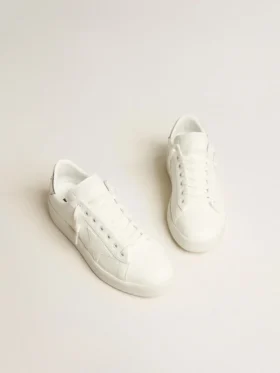 Purestar pour homme à base bio, avec étoile blanche et languette de talon à effet miroir