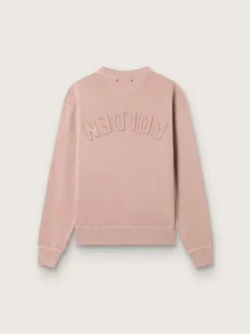 Rose poudré sweat-shirt with reversed logo on the back – Jersey Capsule