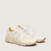 Running Sole pour femme en mesh et nappa blanc