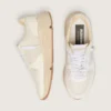Running Sole pour femme en mesh et nappa blanc