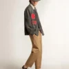 Running Sole pour homme en cuir nappa noir et daim, ornée d’une étoile blanche