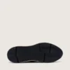 Running Sole pour homme en cuir nappa noir et daim, ornée d’une étoile blanche