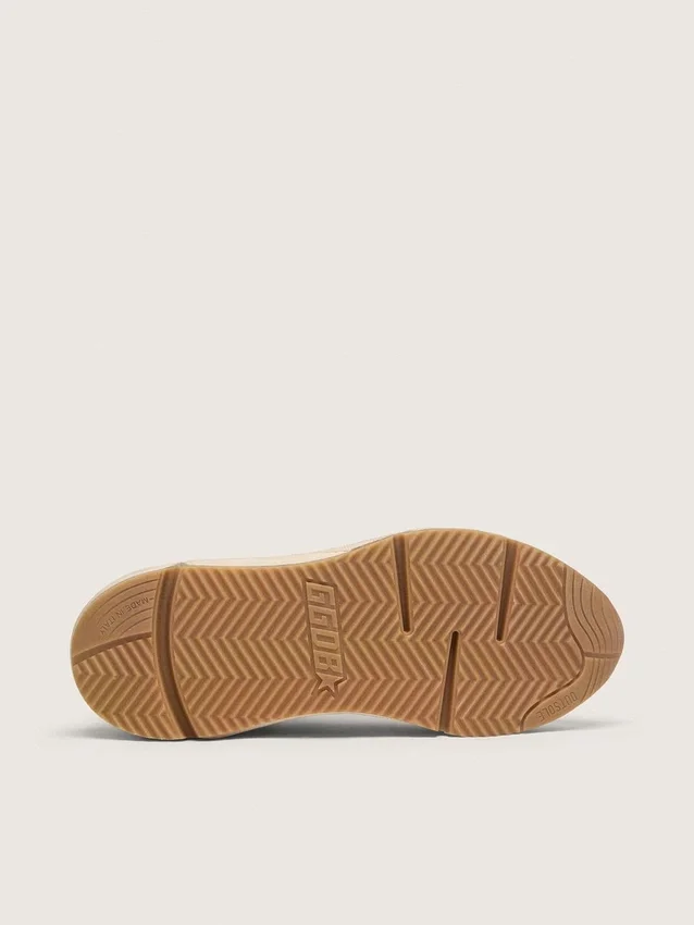 Running Sole pour homme en mesh et nappa blanc