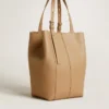 Sac 24/7 North South en cuir couleur cappuccino avec anses réglables