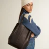 Sac 24/7 North South en cuir noir avec anses réglables