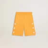 Short jaune moutarde pour garçons