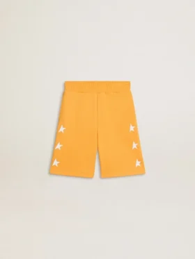Short jaune moutarde pour garçons