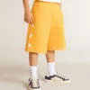 Short jaune moutarde pour garçons