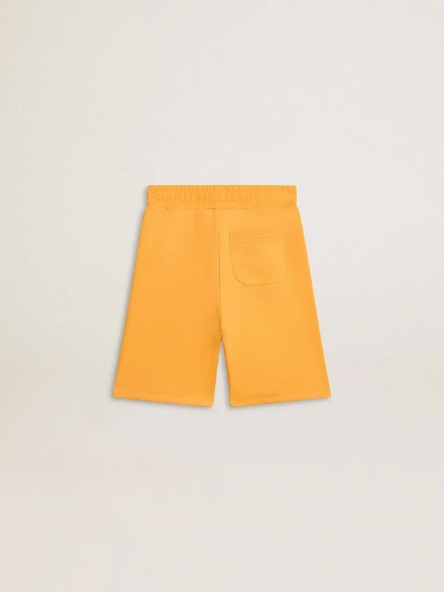 Short jaune moutarde pour garçons