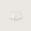 Short pour femme Star en molleton gris chiné