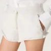 Short pour femme Star en molleton gris chiné