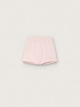 Short pour filles « Star » en coton rose avec patch et logo