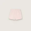Short pour filles « Star » en coton rose avec patch et logo