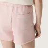 Short pour filles « Star » en coton rose avec patch et logo