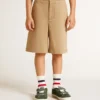 Short pour garçons en coton beige