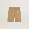 Short pour garçons en coton beige