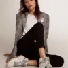 Sky-Star pour femme avec signature sur la cheville et empiècements noirs