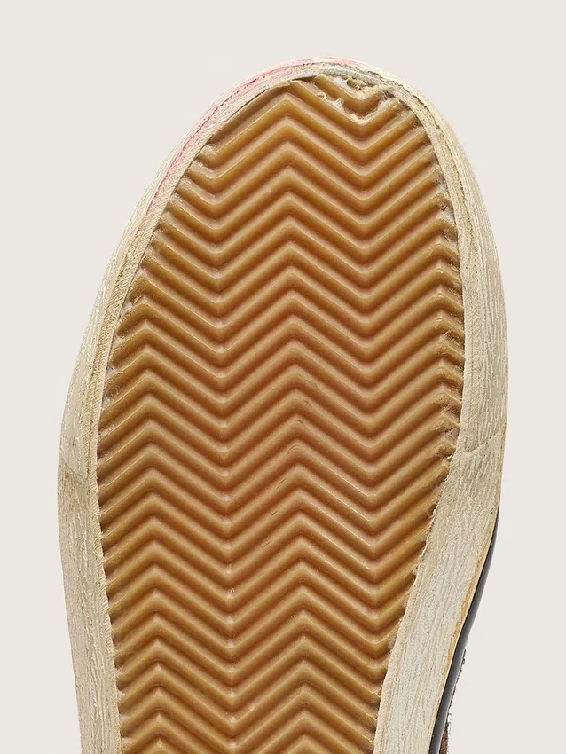 Slide LAB Sneakers pour femme en daim couleur tabac avec cristaux et étoile en daim couleur tabac