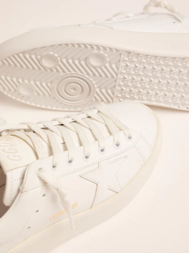 Sneakers Purestar pour femme avec languette de talon dorée